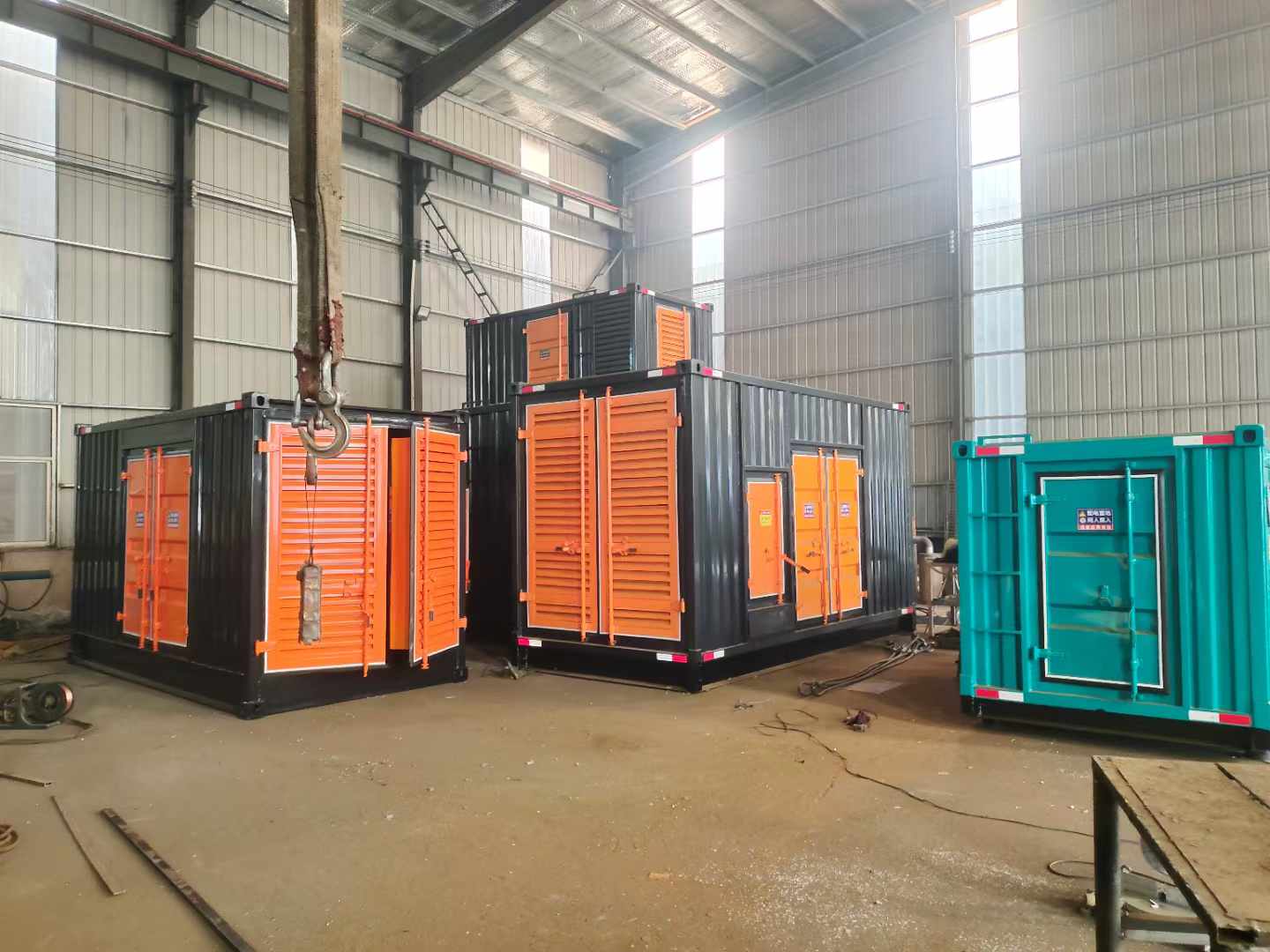 复兴500kw柴油发电机组可以带动多少功率设备?